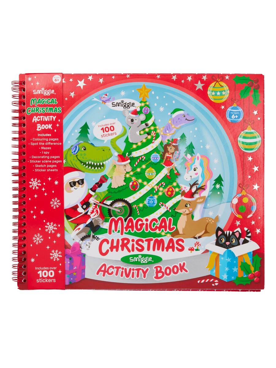 livre dactivités magique de noël