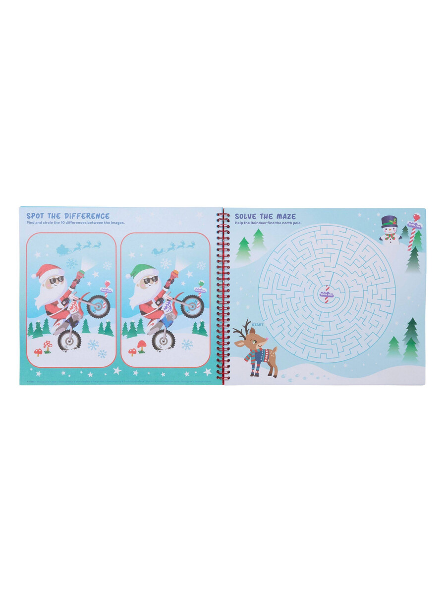 livre dactivités magique de noël