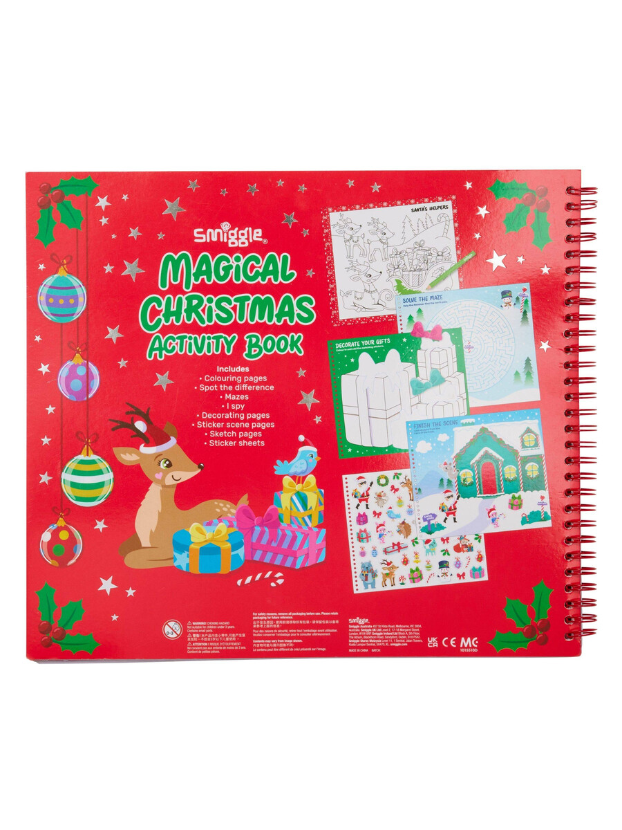 livre dactivités magique de noël