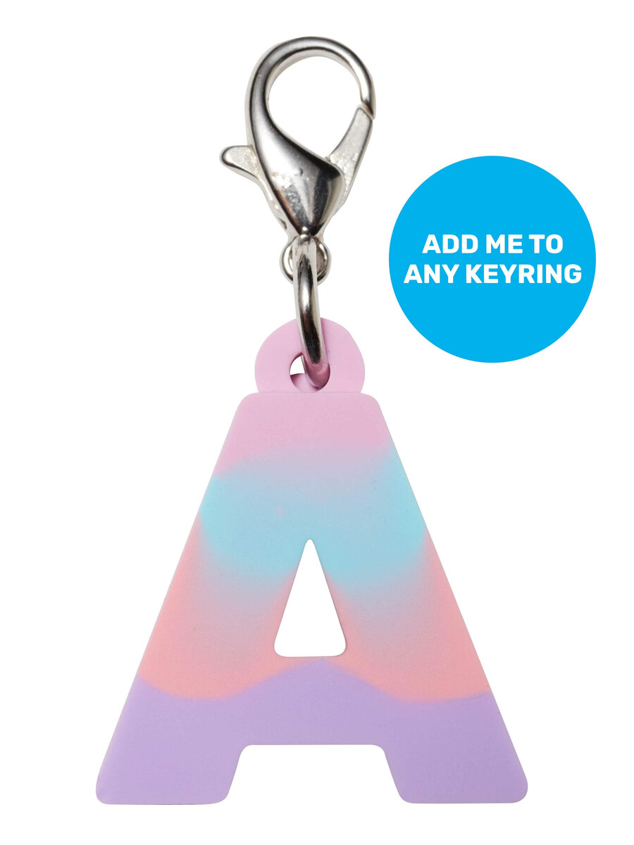 mini porte-clés alpha rose