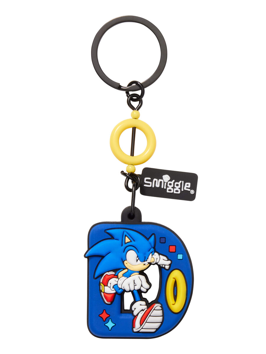 porte-clés alphabet sonic le hérisson