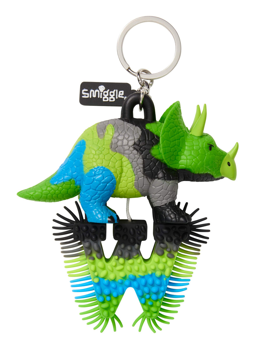 porte-clés alphabet dinosaure