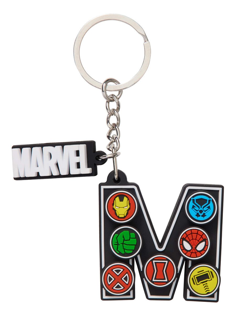 porte-clés marvel alphabet