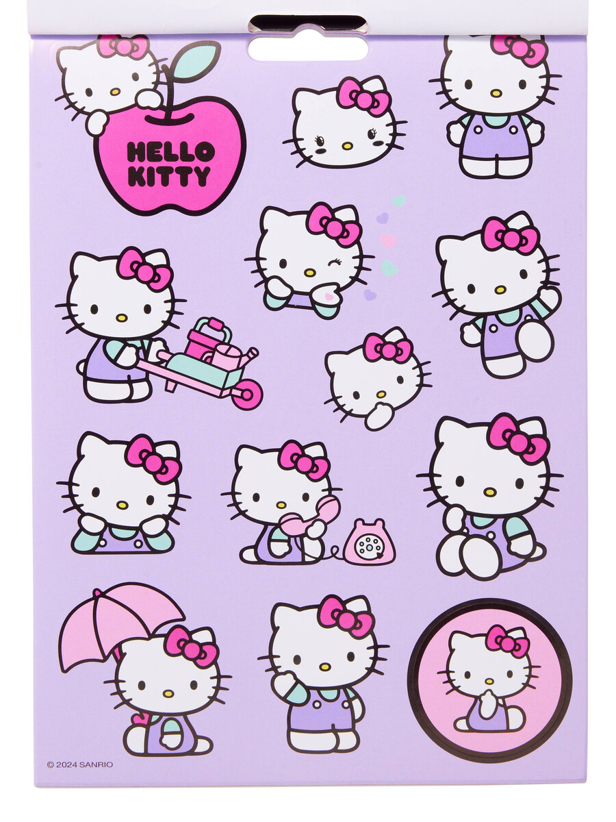 livre dautocollants hello kitty