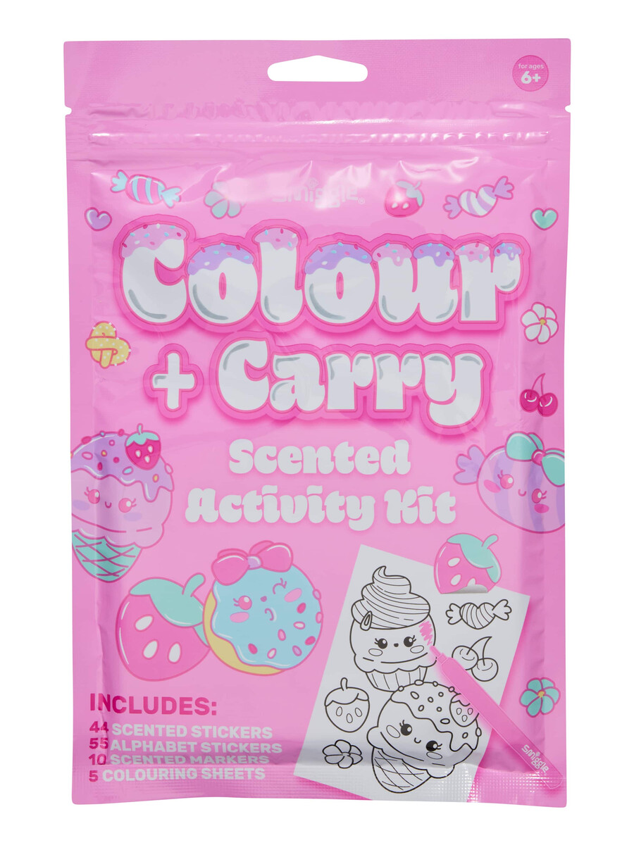 mini kit dactivités parfumées colour carry