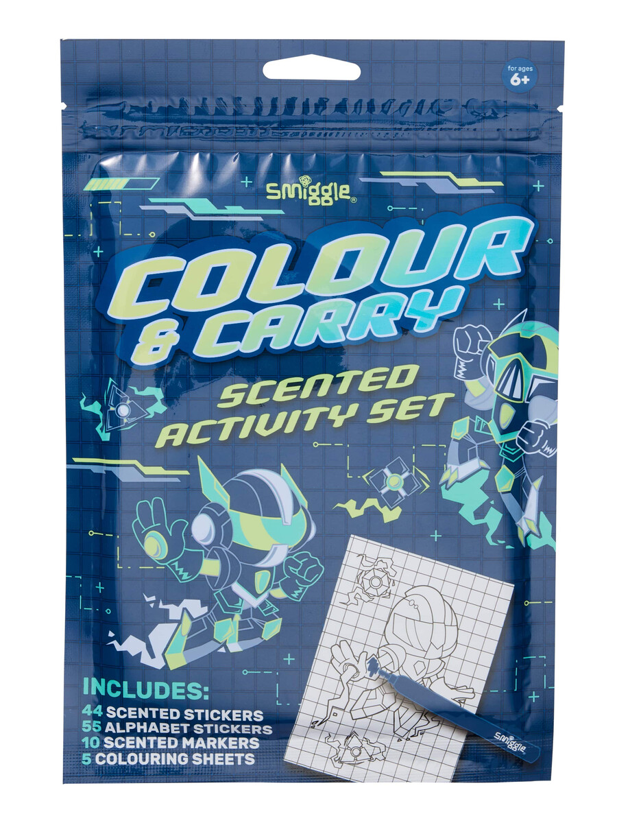 mini kit dactivités parfumées colour carry