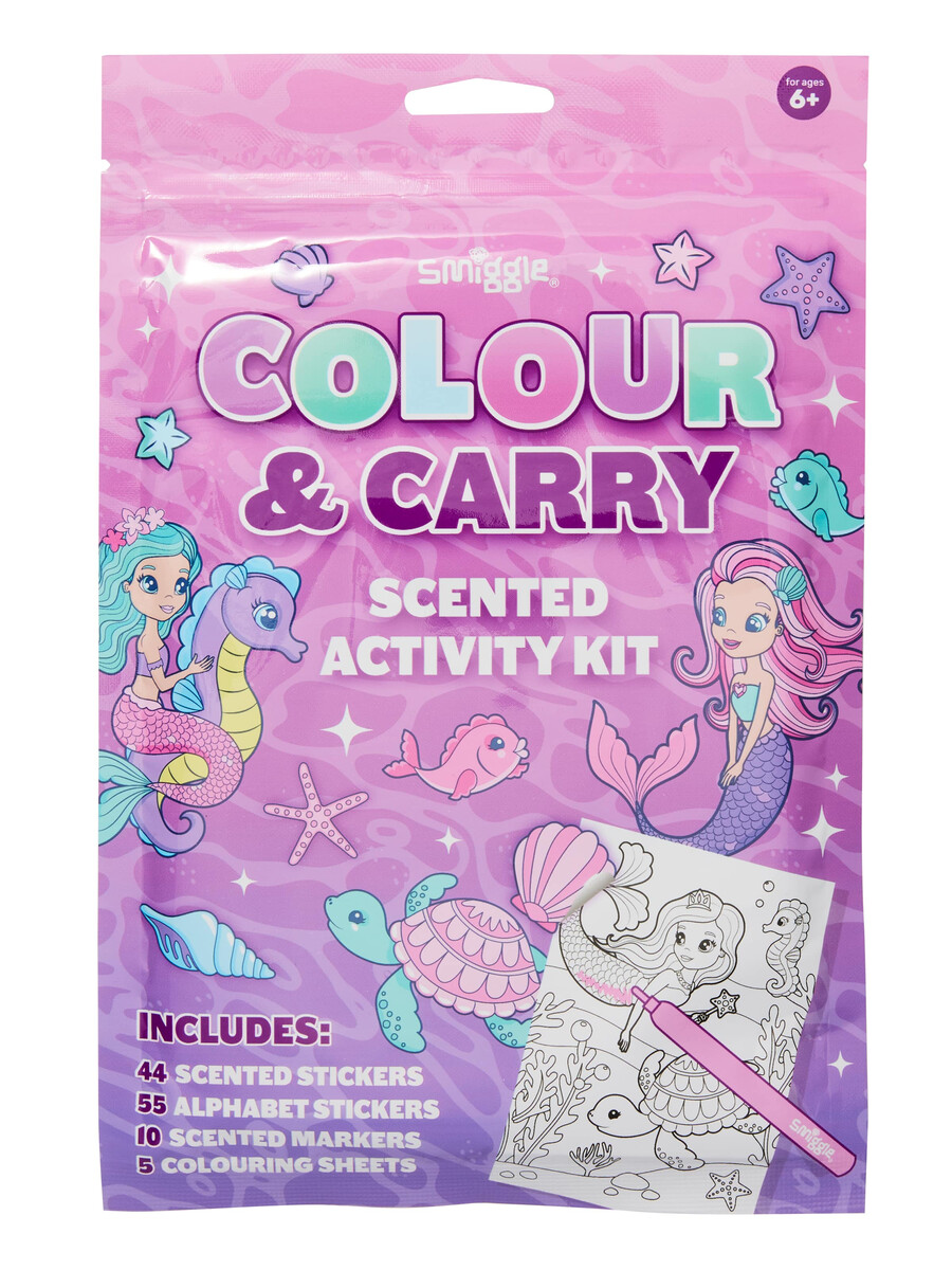 mini kit dactivités parfumées colour carry