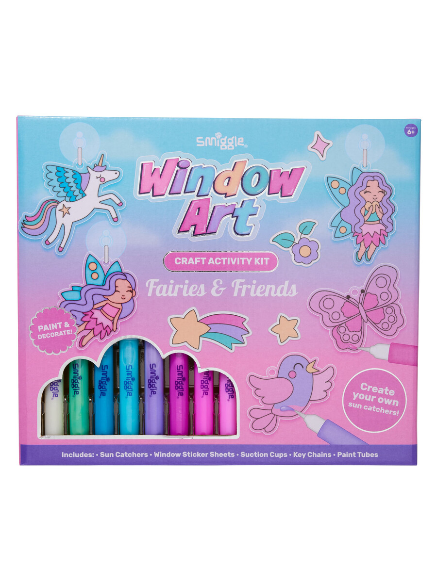 coffret cadeau dactivités artistiques pour fenêtres