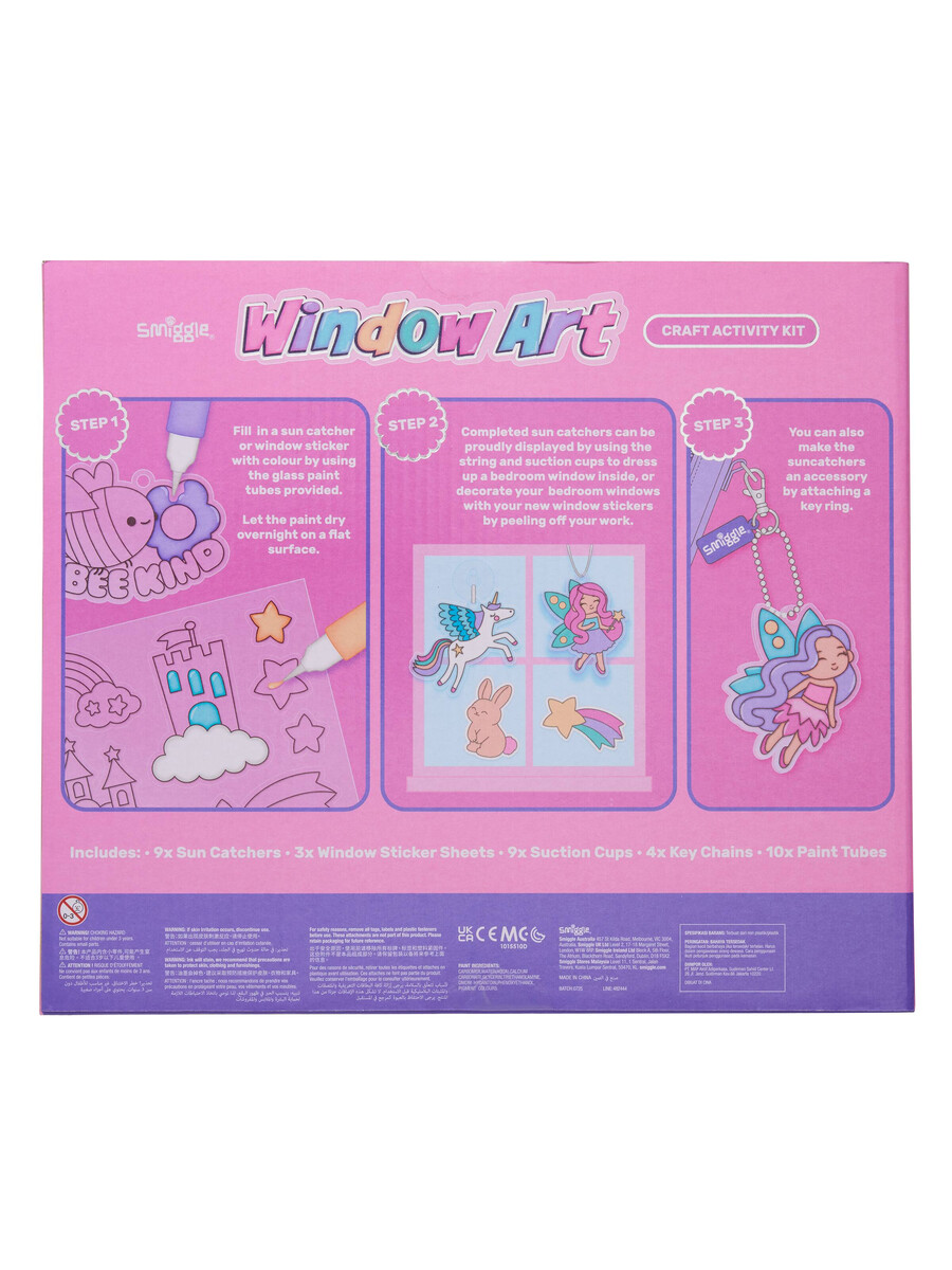coffret cadeau dactivités artistiques pour fenêtres
