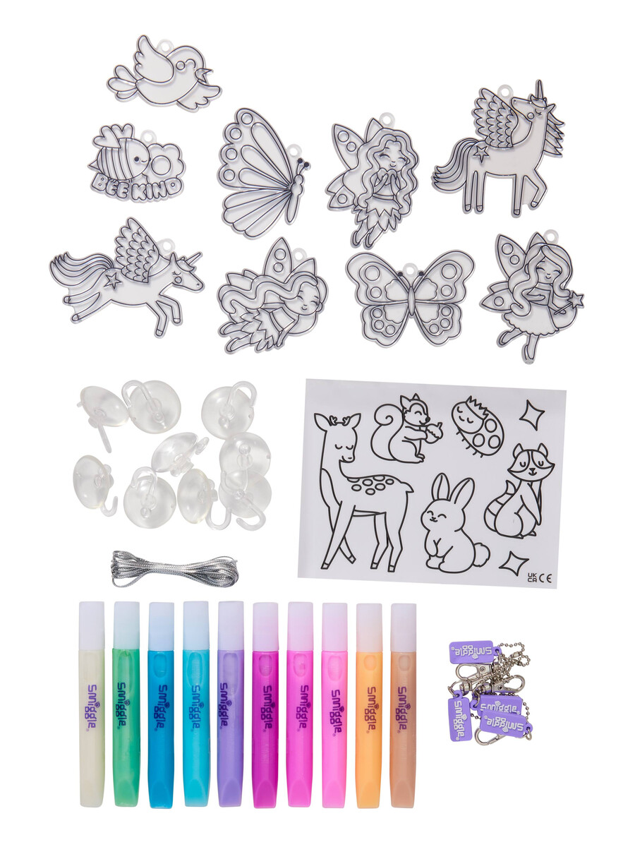 coffret cadeau dactivités artistiques pour fenêtres