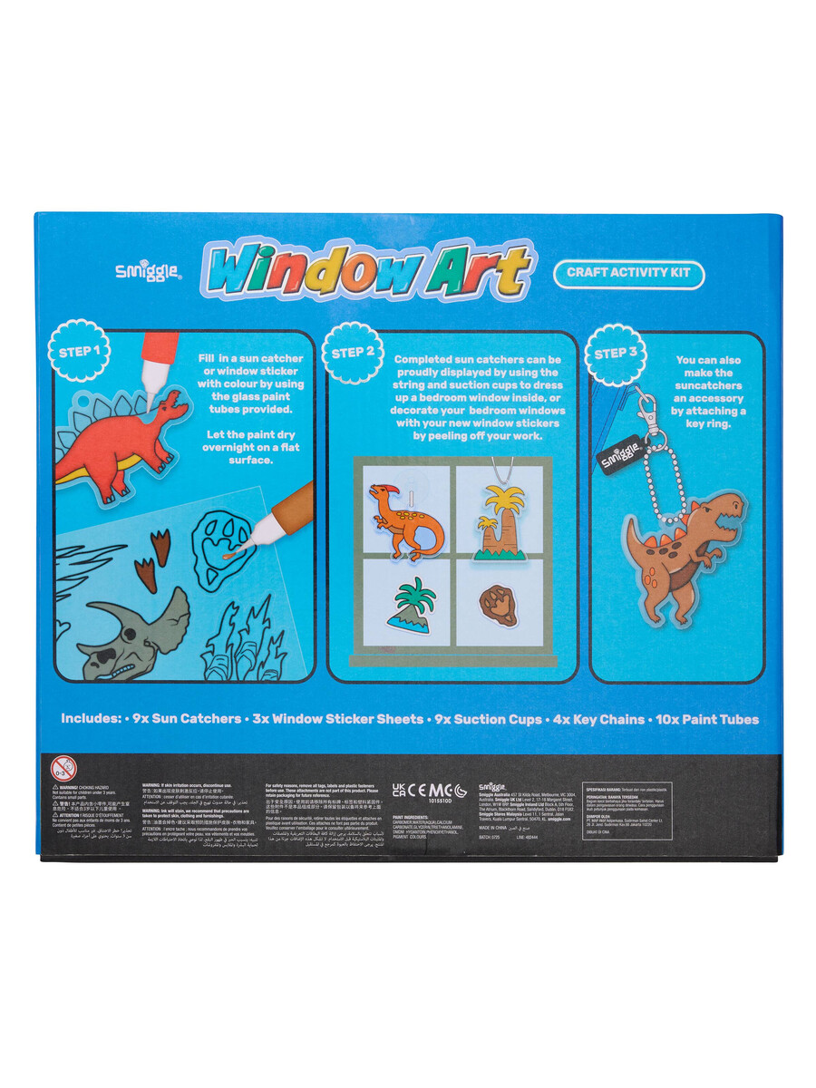 coffret cadeau dactivités artistiques pour fenêtres