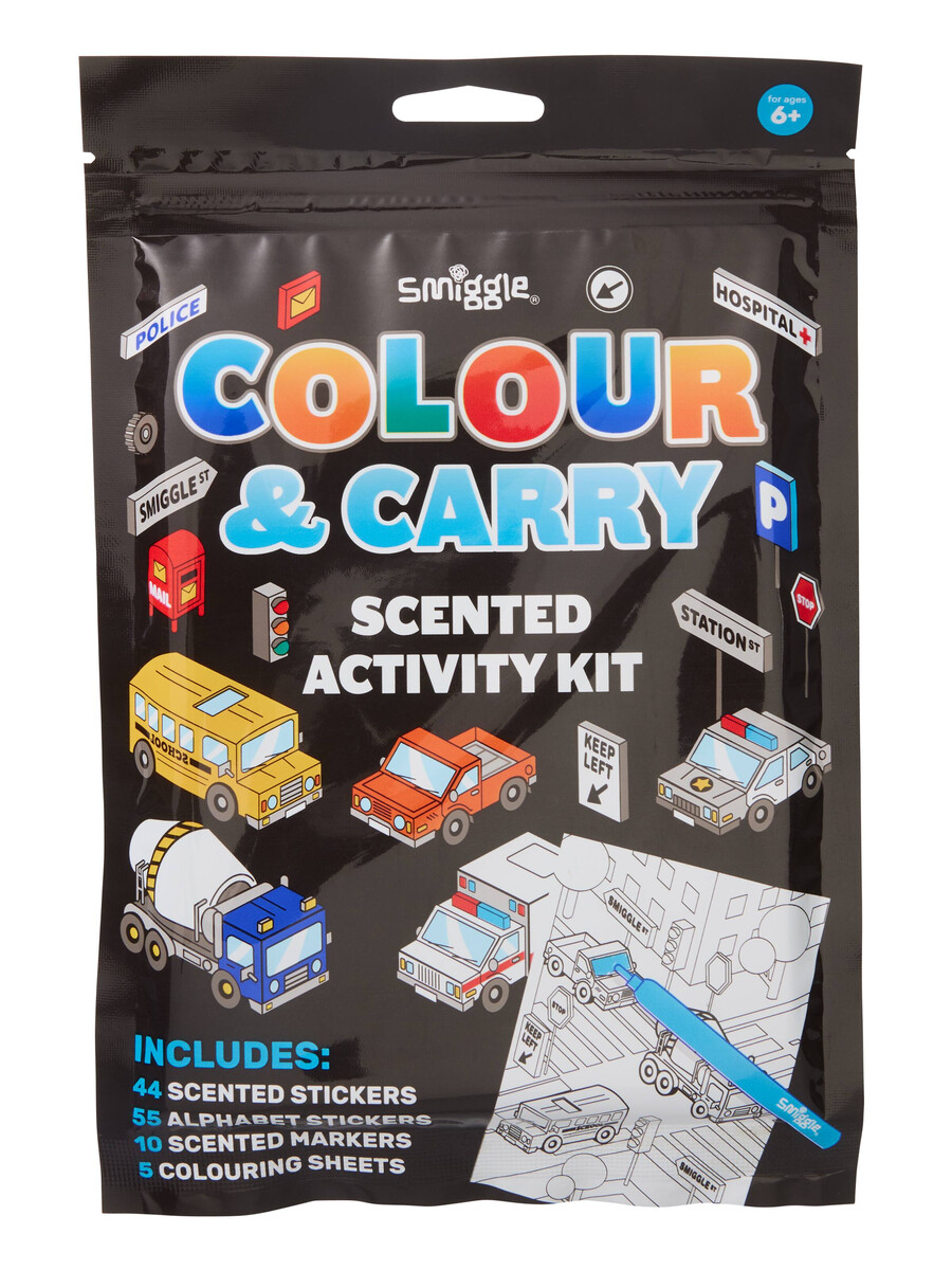 mini kit dactivités parfumées colour carry