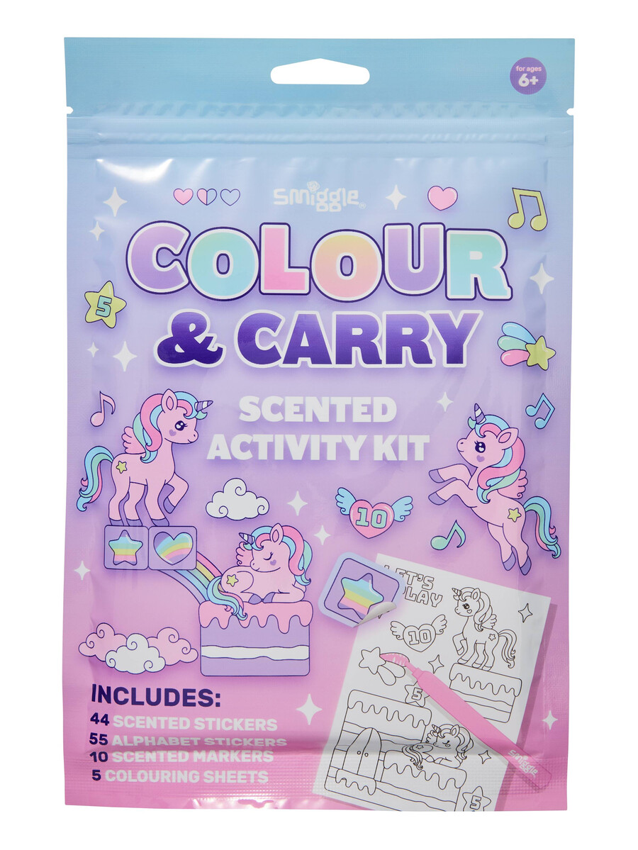 mini kit dactivités parfumées colour carry