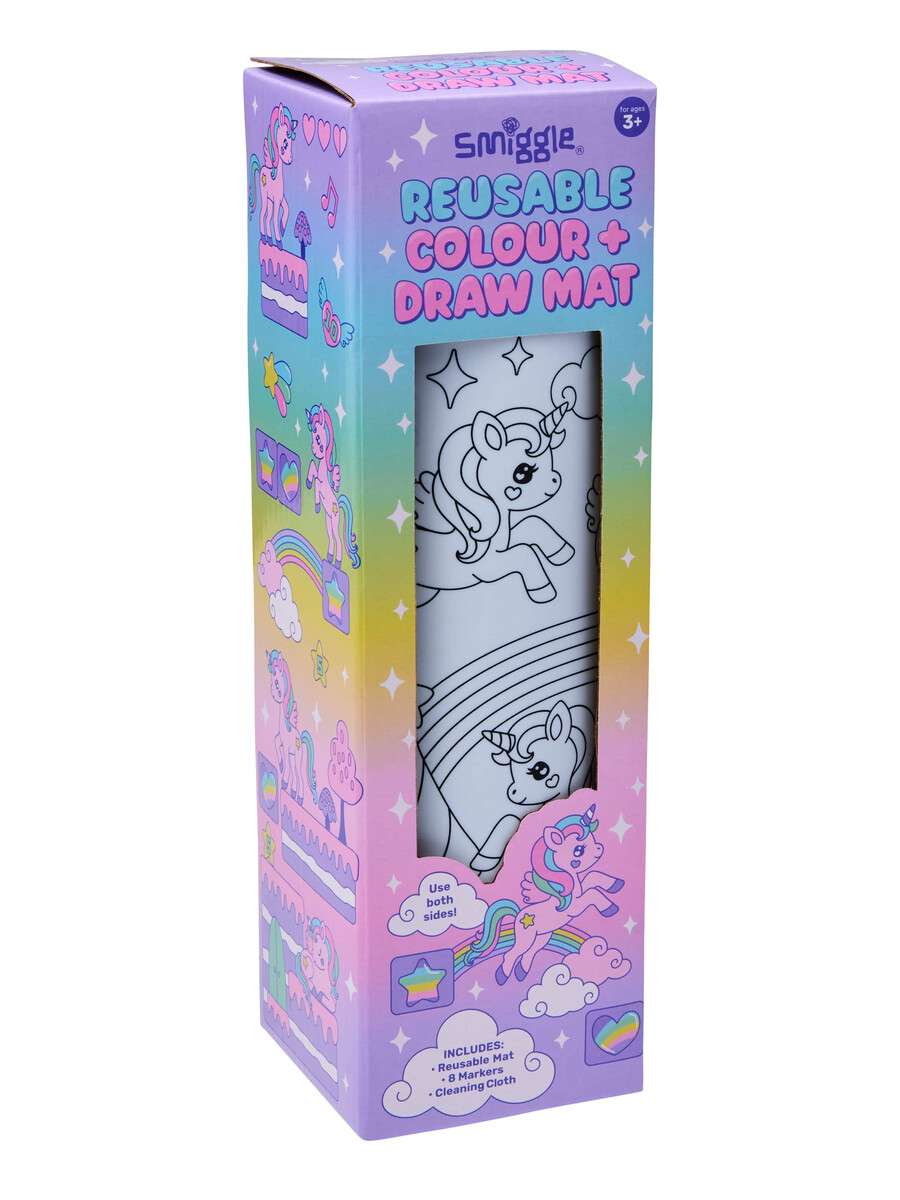 tapis de dessin et de coloriage réutilisable