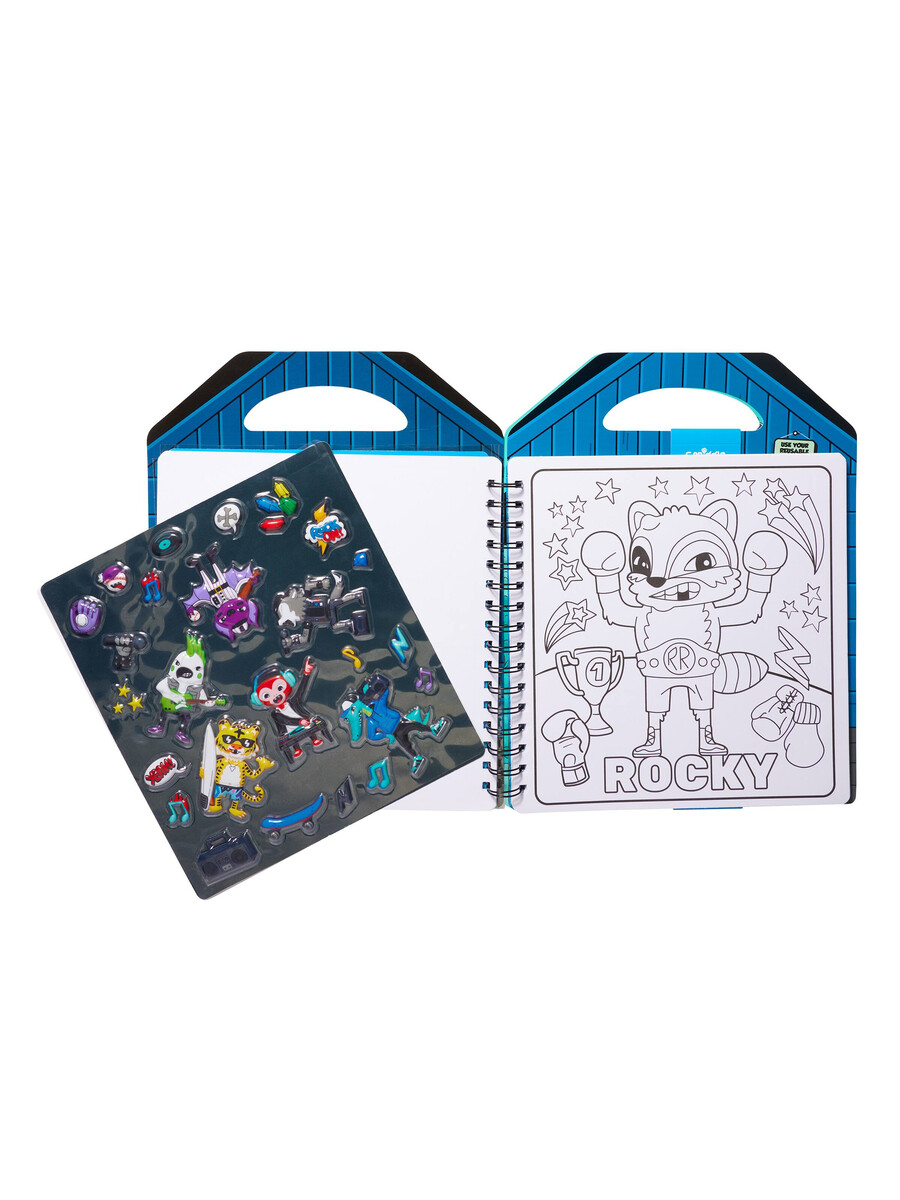 livre de coloriage pour meilleures amies avec autocollants réutilisables