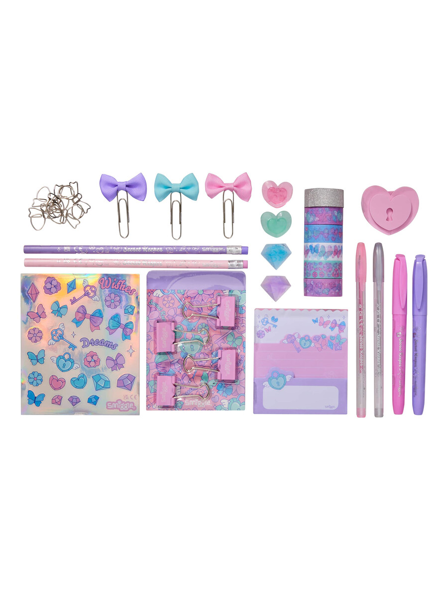 coffret cadeau de papeterie charm