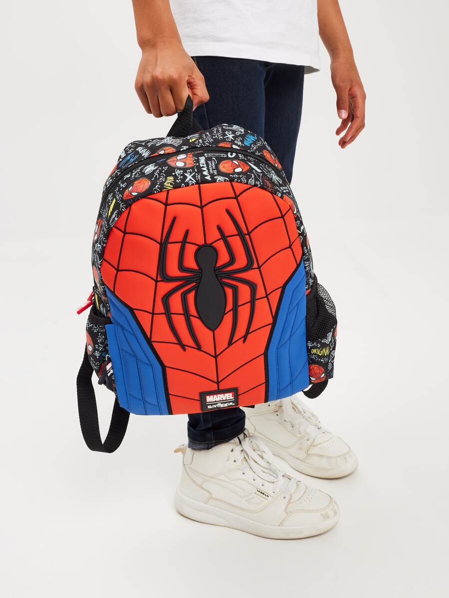 sac à dos à capuche spider-man junior