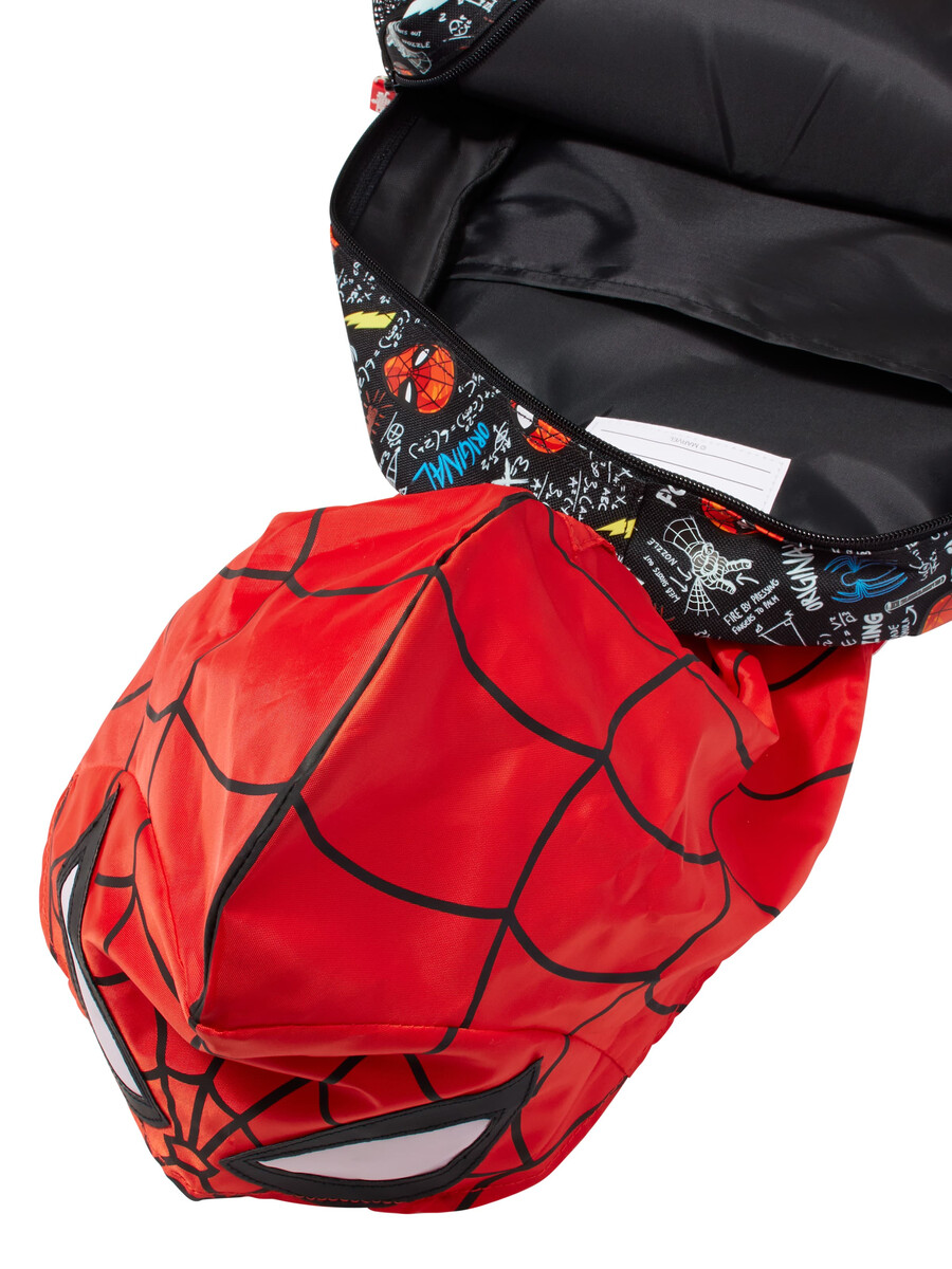 sac à dos à capuche spider-man junior