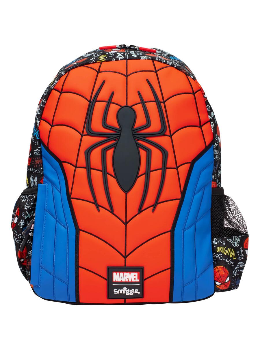 sac à dos à capuche spider-man junior