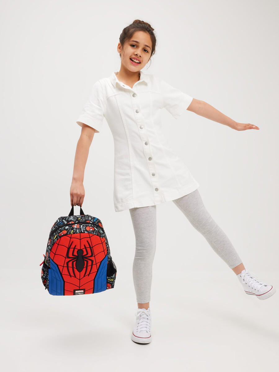 sac à dos à capuche spider-man junior