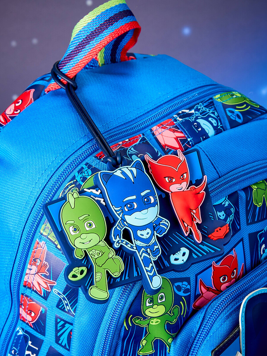 étiquette de sac pj masks power heroes