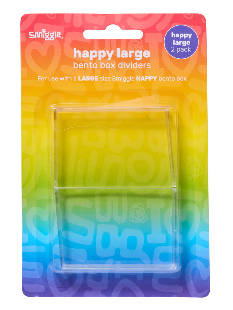 séparateurs de rechange pour boîte à lunch happy bento x2