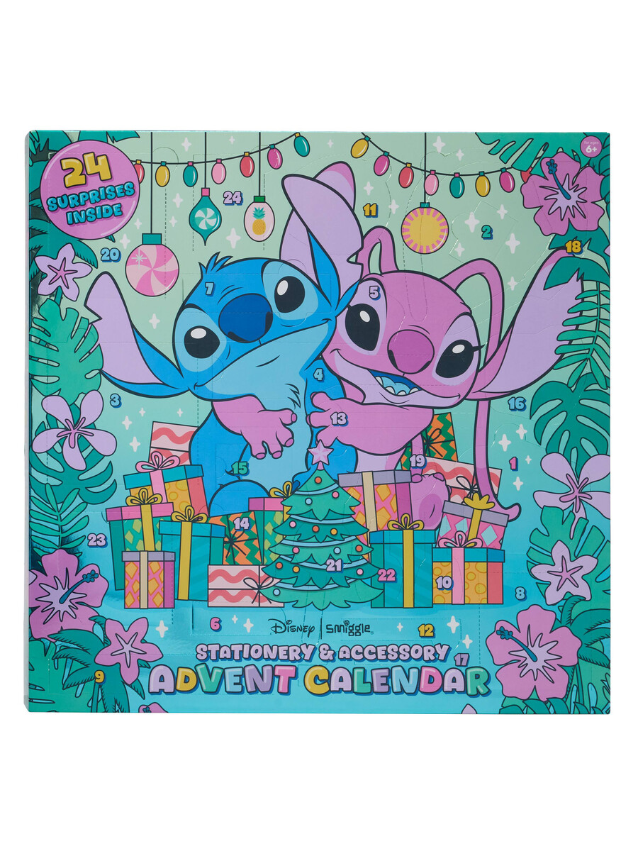 calendrier de lavent stitch et cadeaux lot de 6