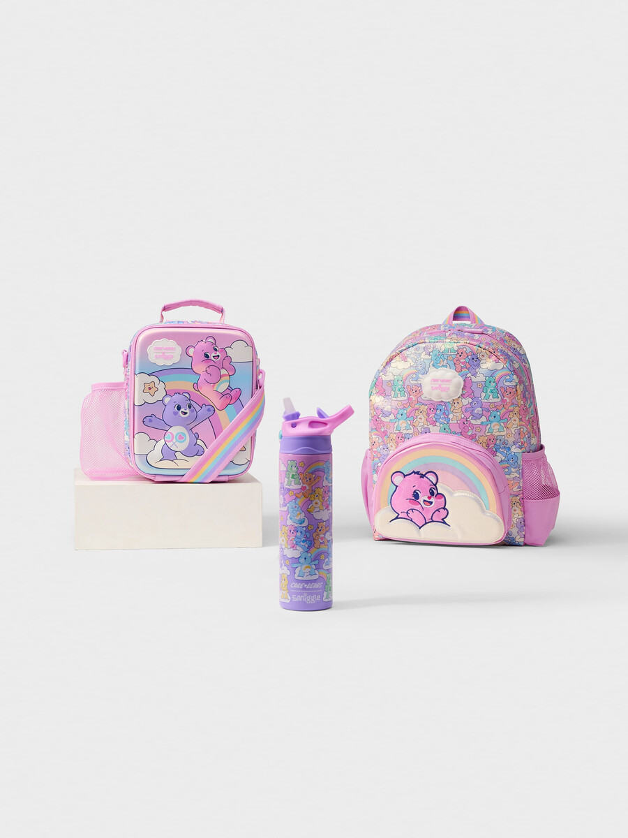 ensemble de 3 figurines care bears à rabat