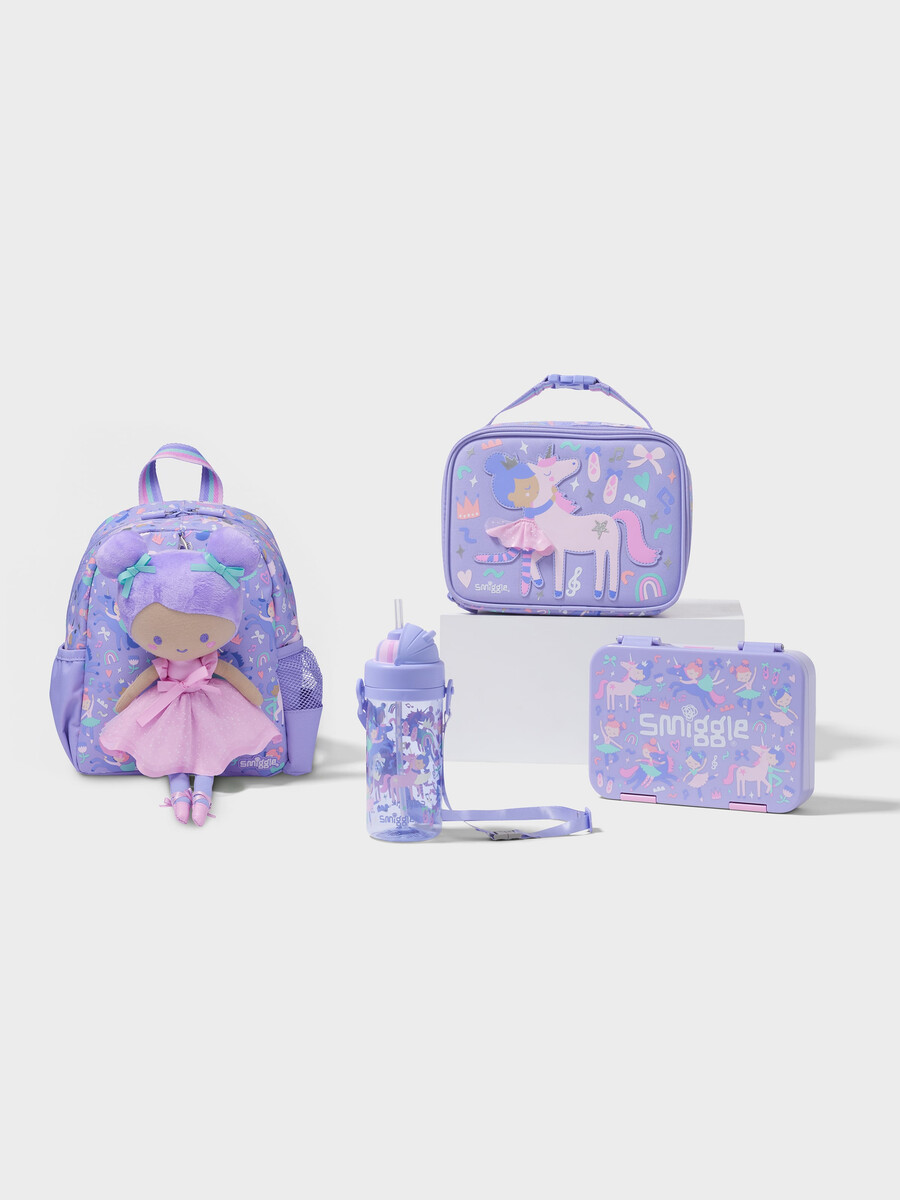 ensemble de 4 sacs à dos en peluche ready set go