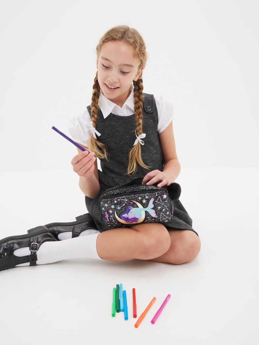 trousse à crayons de poche à personnages illimités