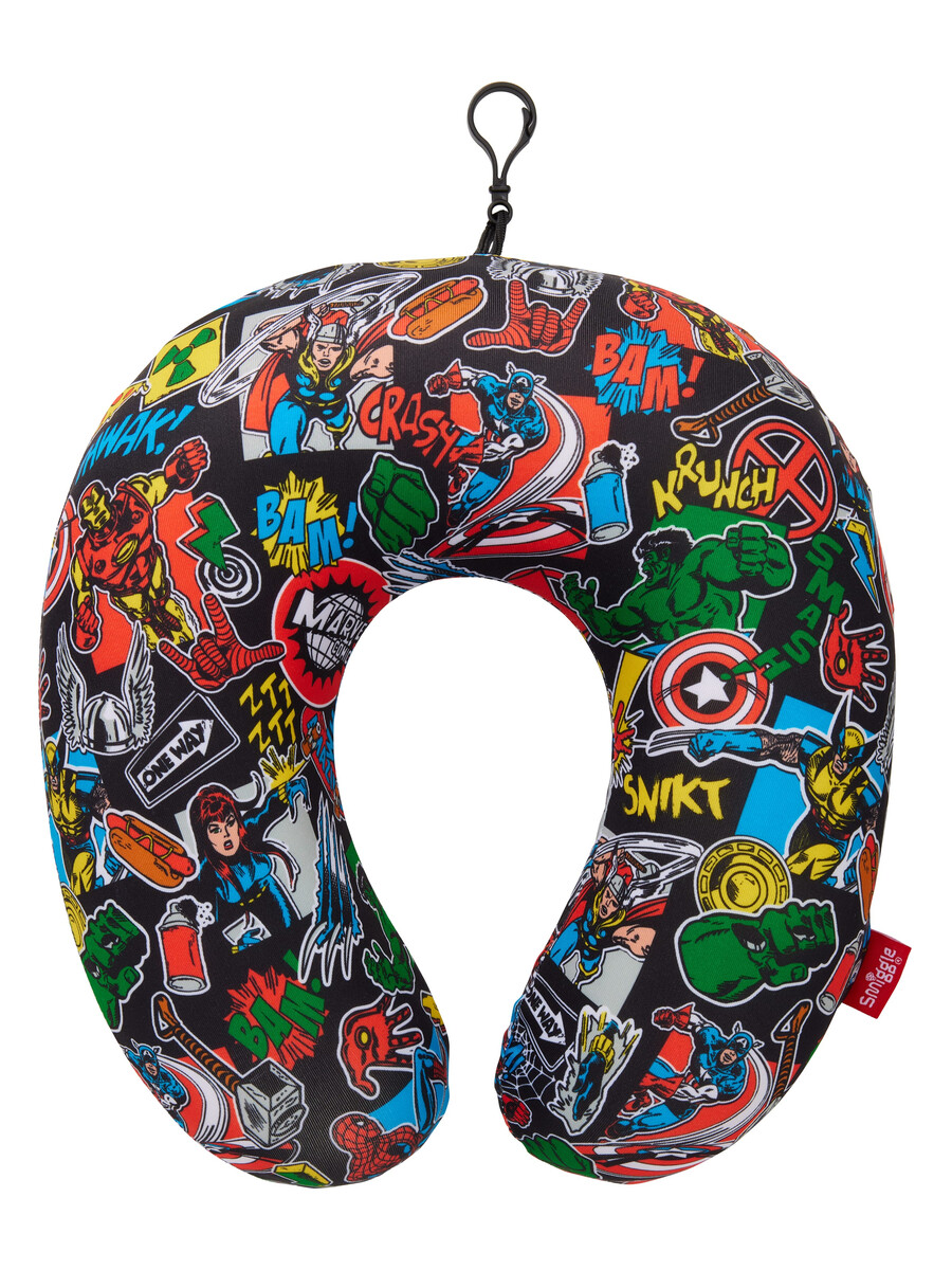 oreiller de voyage marvel