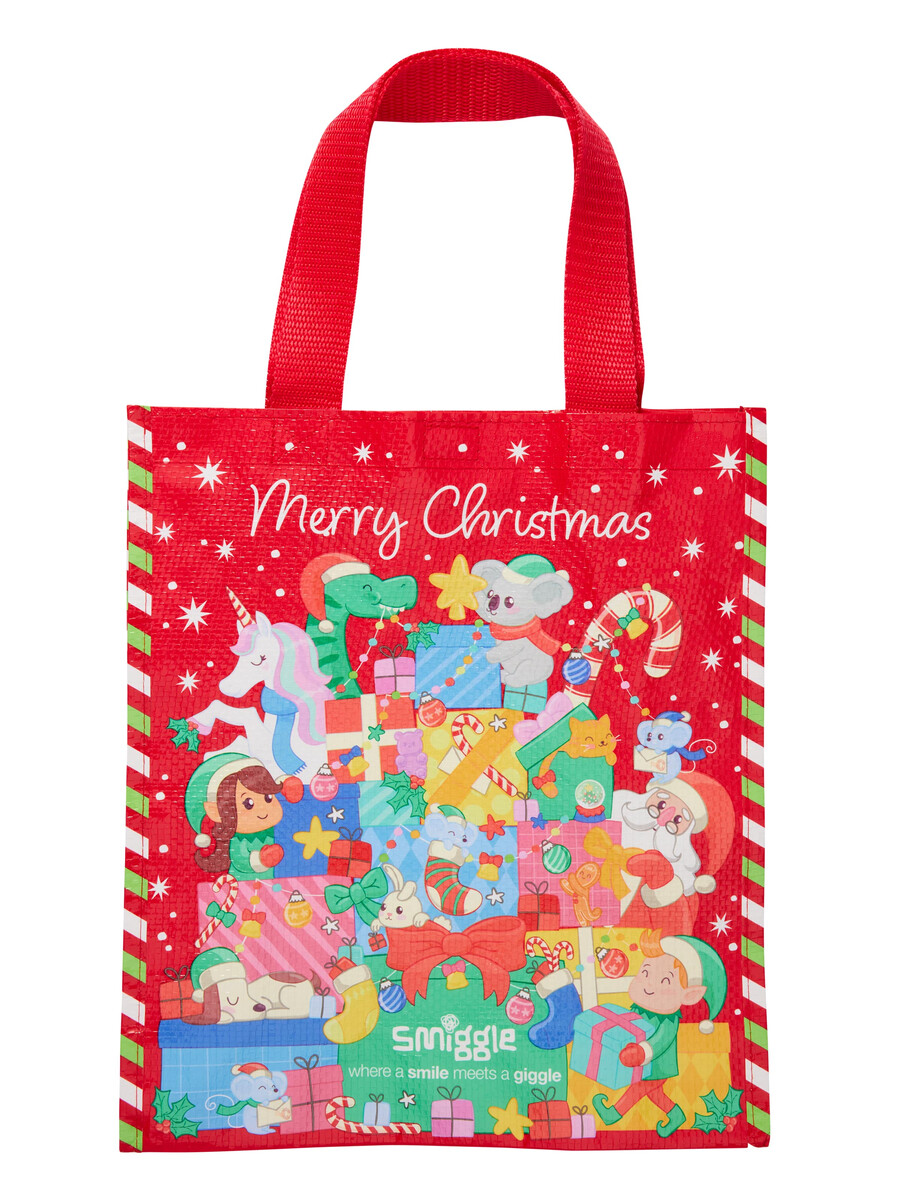 petit sac réutilisable de noël