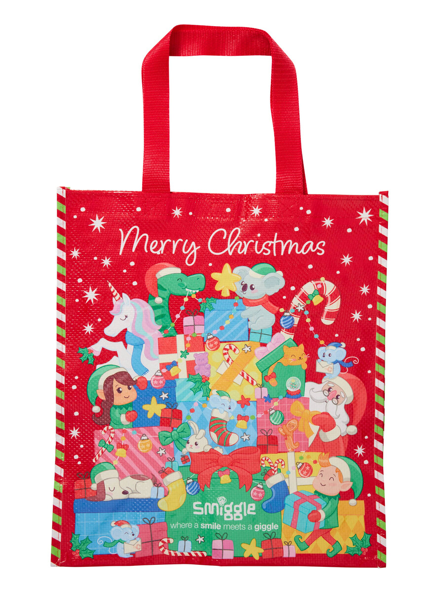 sac réutilisable de noël moyen