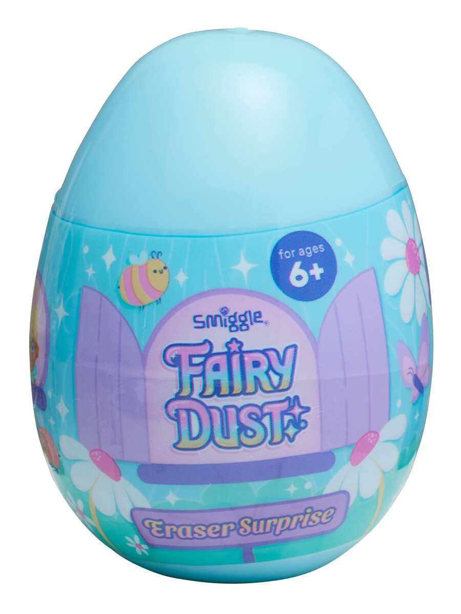 œuf surprise gomme à poussière de fée