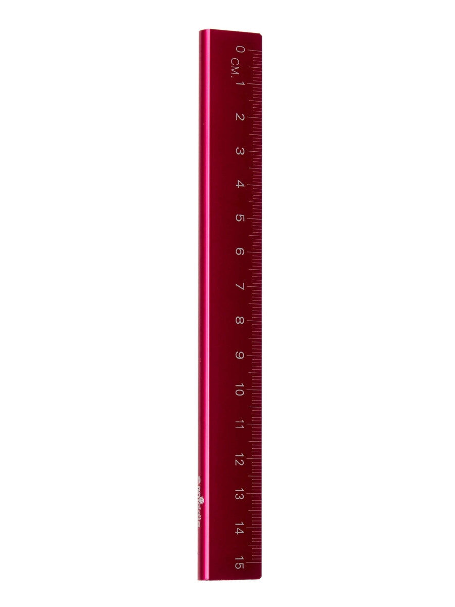 règle métallique 15 cm