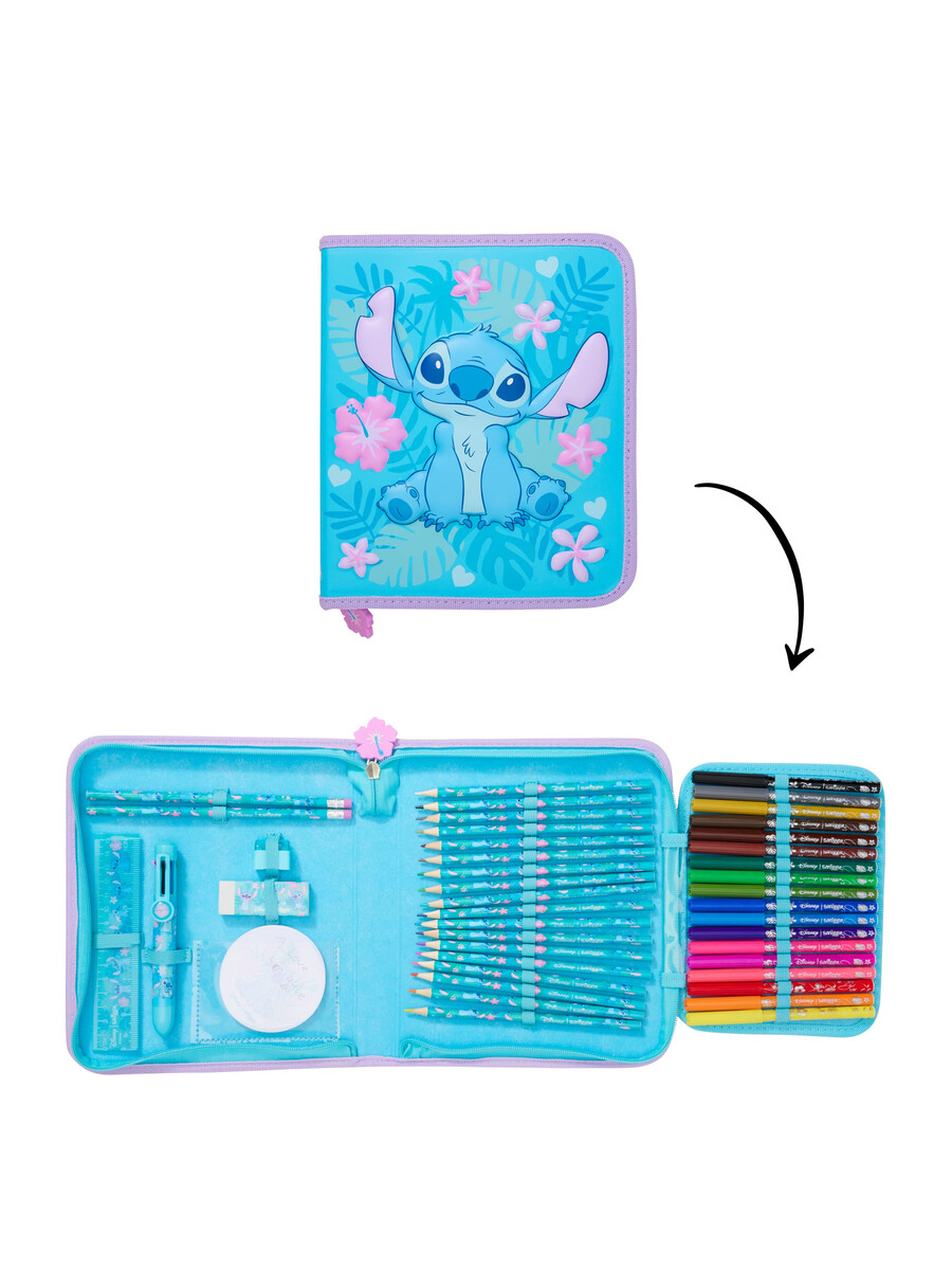 coffret cadeau de papeterie stitch zip it