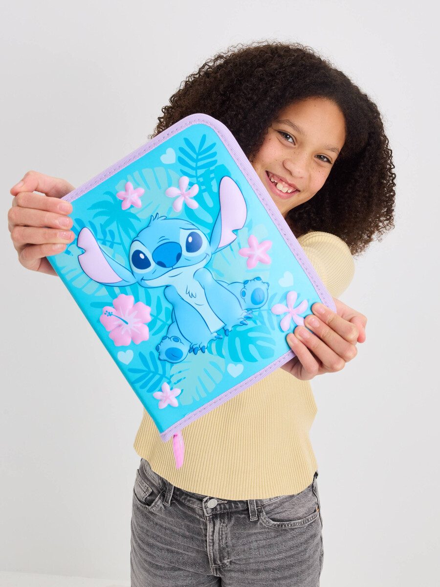 coffret cadeau de papeterie stitch zip it