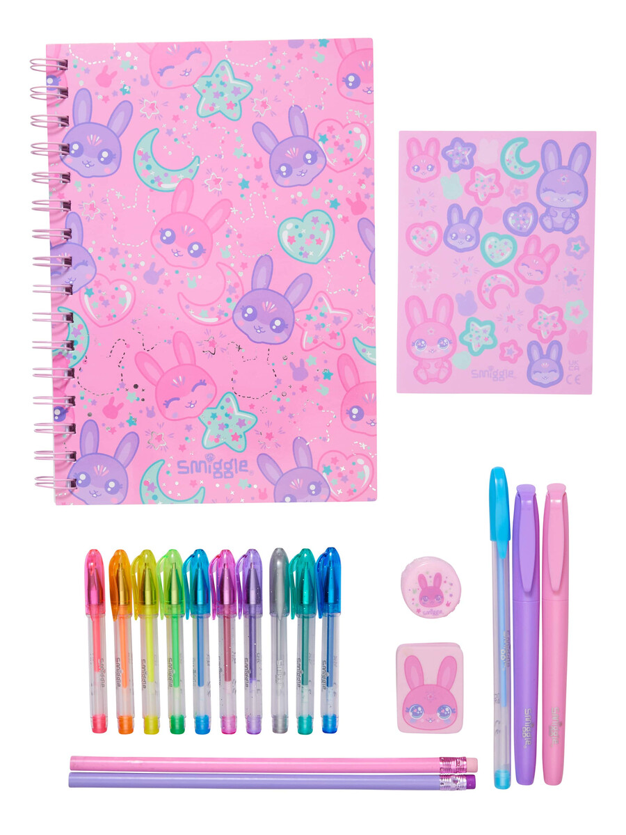 coffret cadeau de papeterie essentielle all stars a5