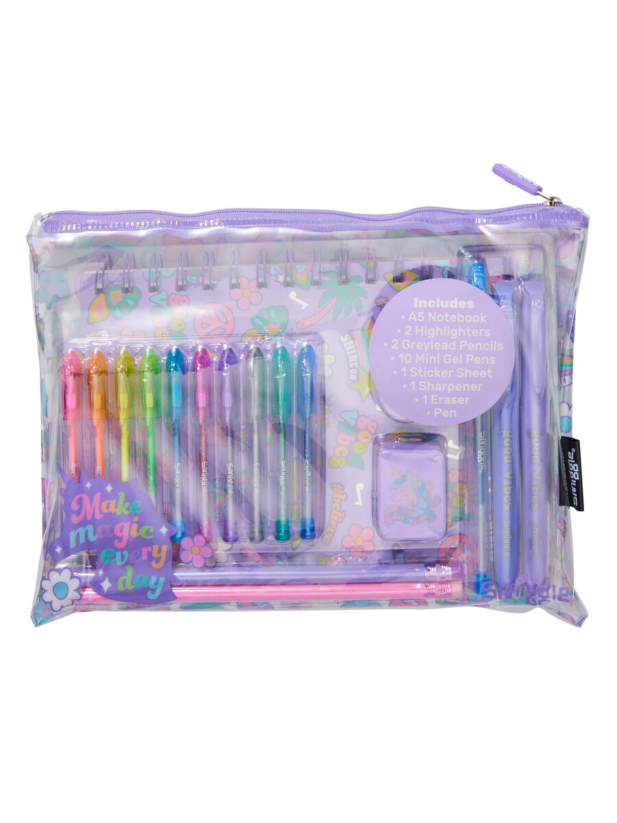 coffret cadeau de papeterie essentielle all stars a5