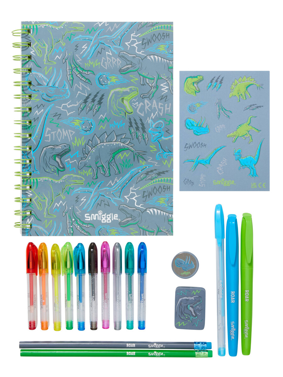 coffret cadeau de papeterie essentielle super charge a5