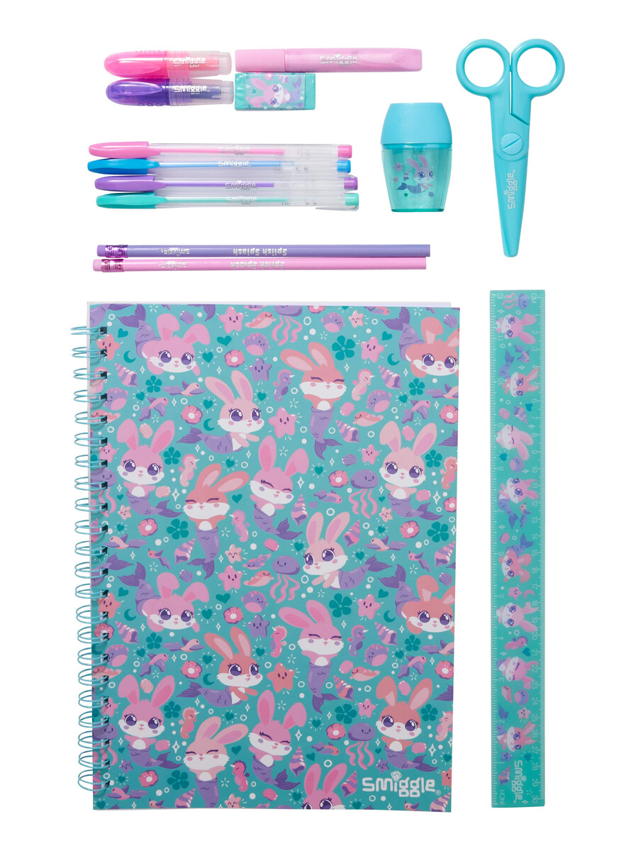 coffret cadeau de papeterie essentielle a4 curious