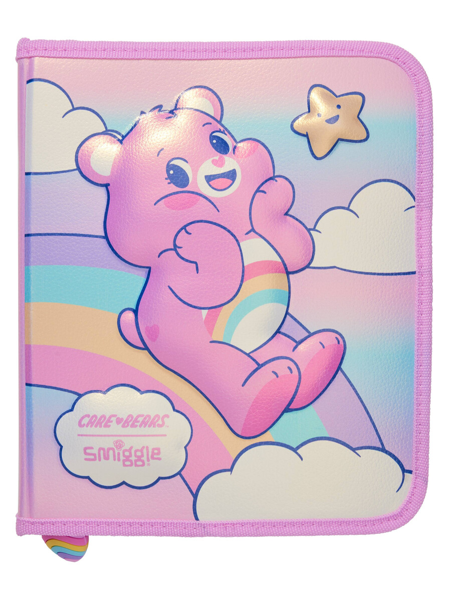 coffret cadeau de papeterie care bears zip it
