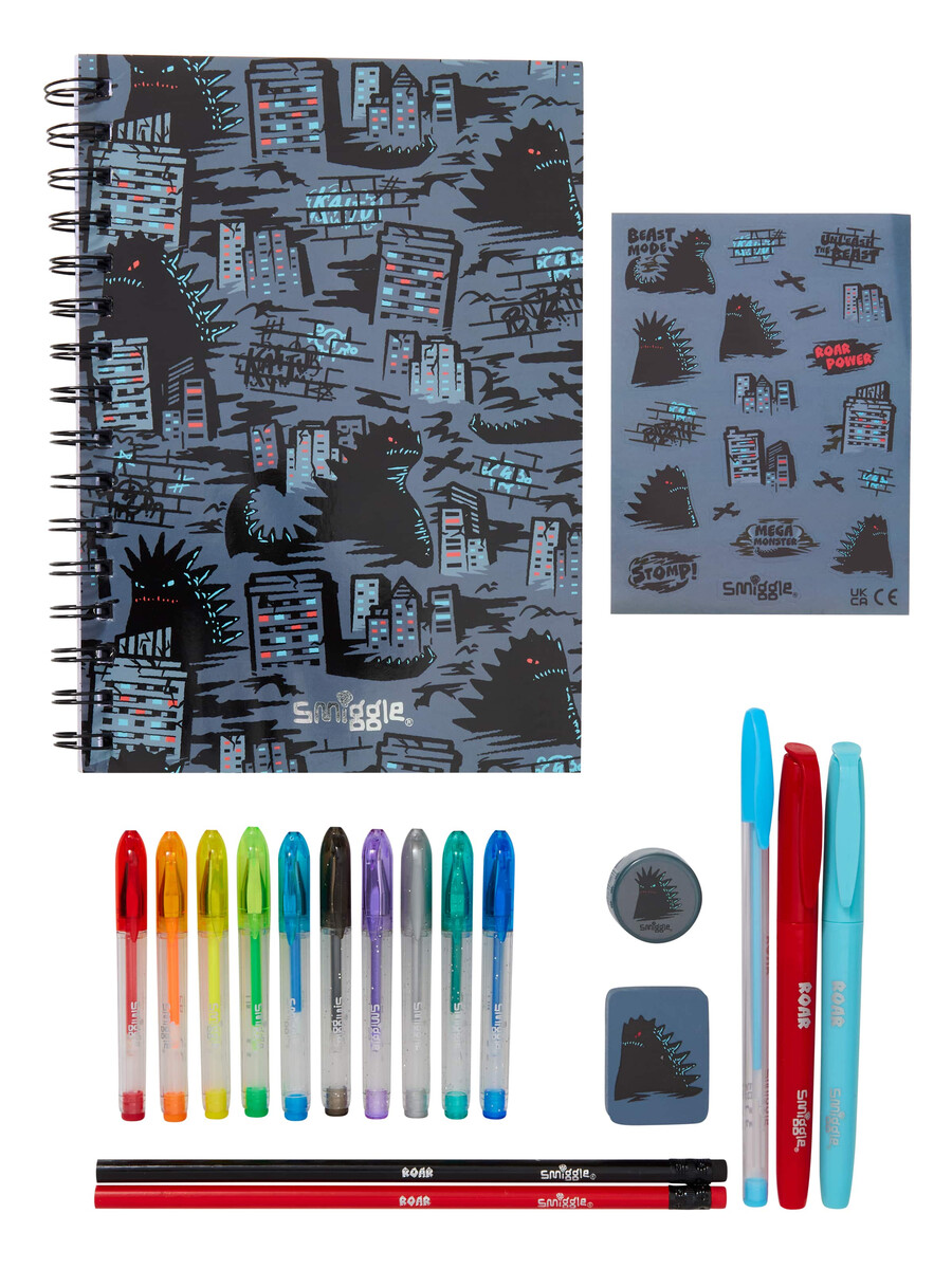coffret cadeau de papeterie essentielle bright eyes a5