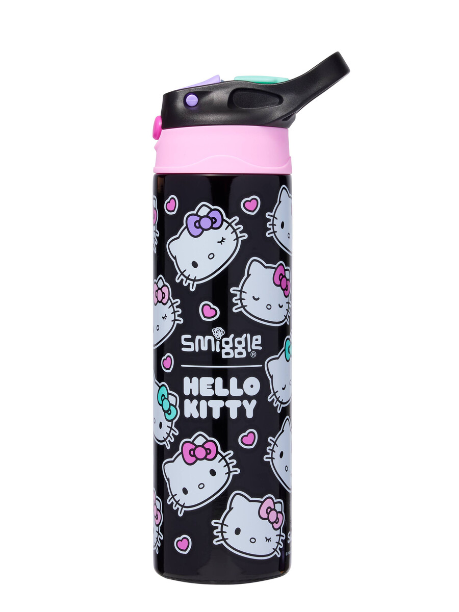 bouteille isotherme hello kitty en acier inoxydable à clapet 520 ml