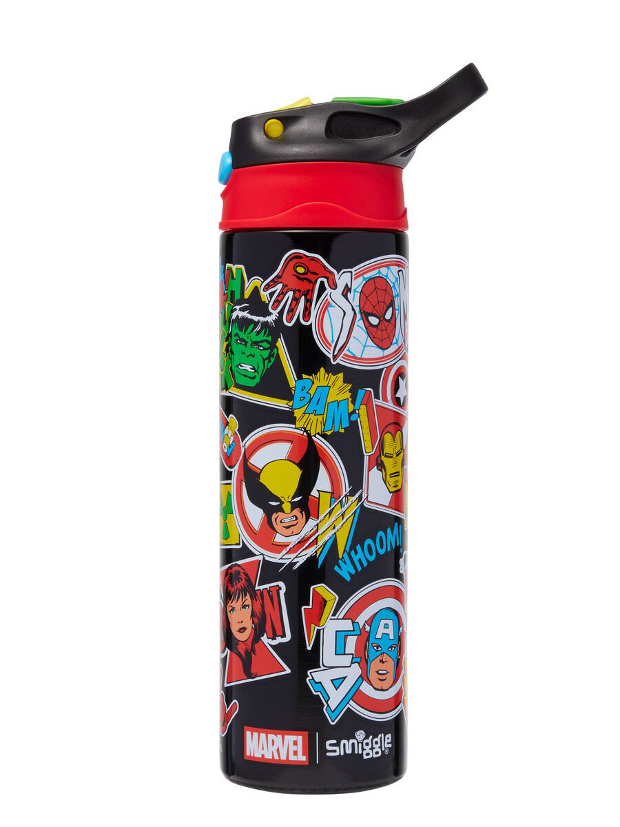 bouteille isotherme marvel en acier inoxydable à clapet 520 ml