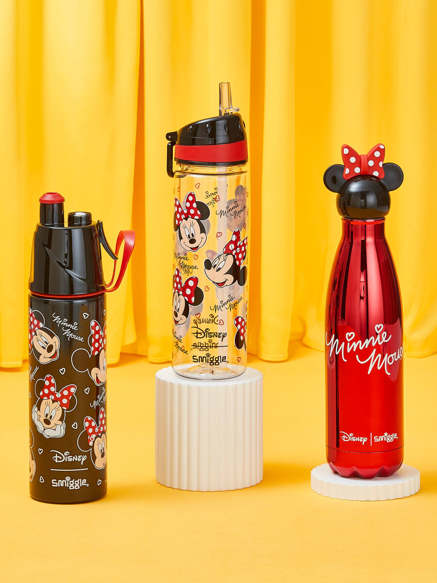bouteille isotherme minnie mouse en acier inoxydable 500 ml