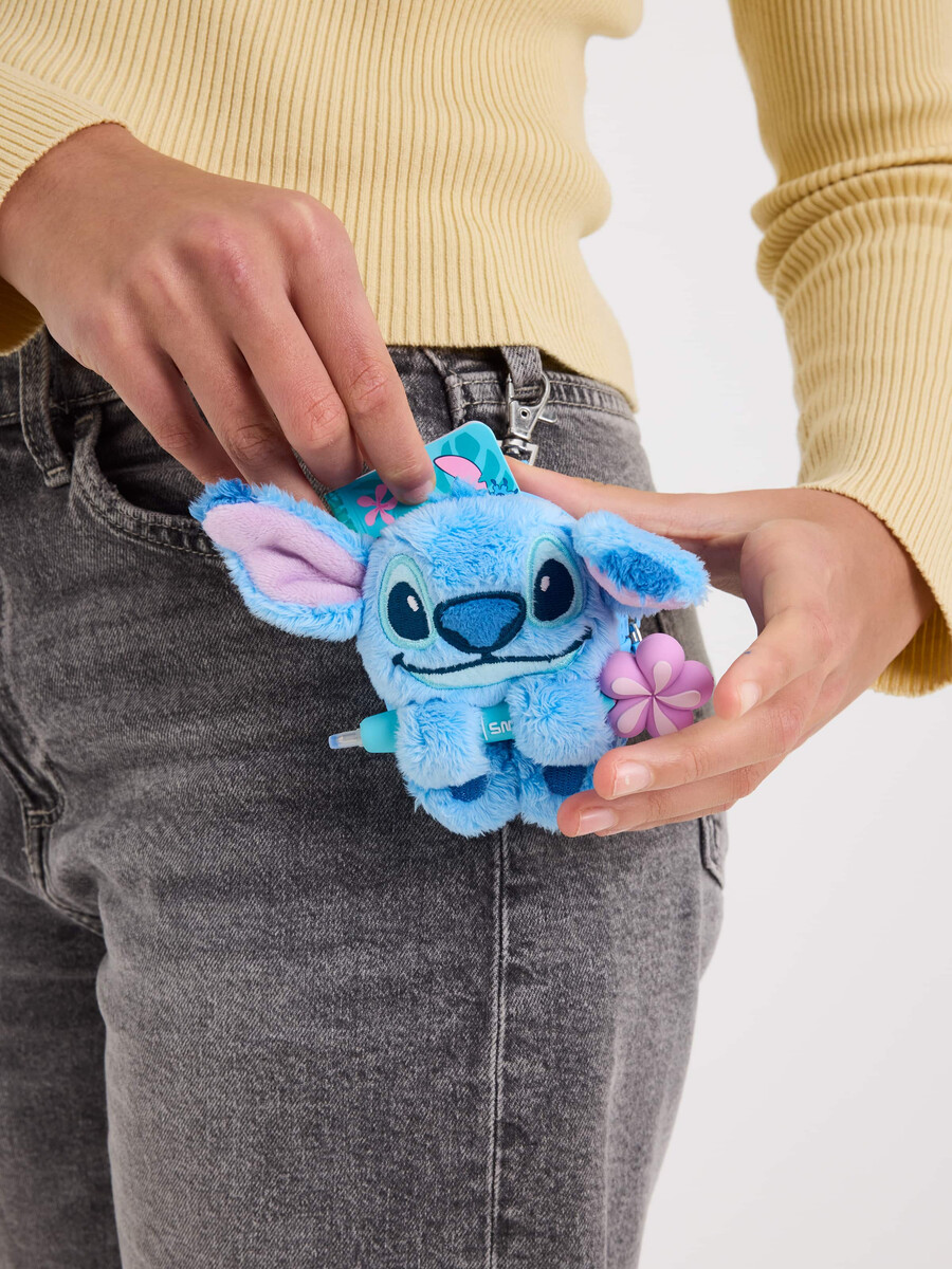 porte-clés mini bloc-notes stitch pour stylos