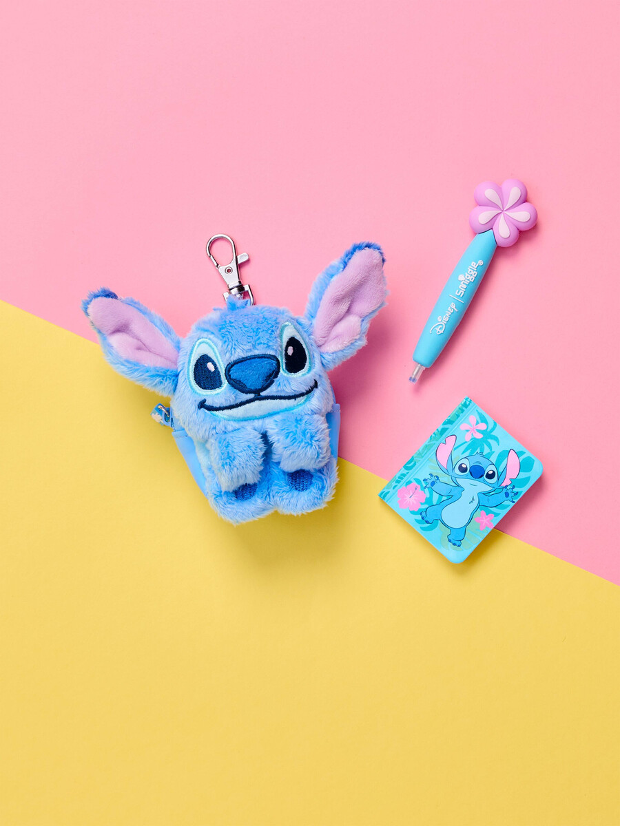 porte-clés mini bloc-notes stitch pour stylos