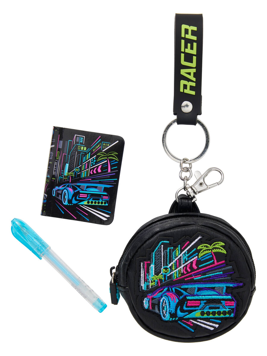 porte-clés mini bloc-notes bright eyes pen pal
