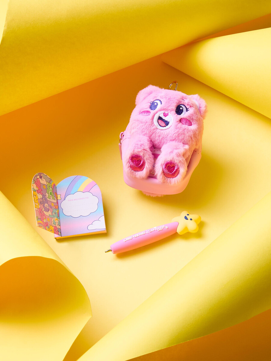 porte-clés mini bloc-notes care bears pour correspondants